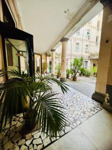 Budova, kde se aparthotel nachází