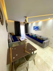Χώρος καθιστικού στο AMIZING Apartments Marrakech WAZO