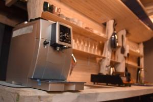 a appliance on a counter in a kitchen at Muthu Villa 94 Midigama in Ahangama East