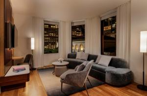 Istumisnurk majutusasutuses Bryant Park Hotel