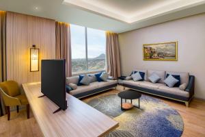 Χώρος καθιστικού στο Radisson Lampung Kedaton