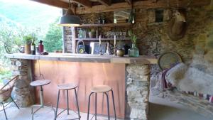 Fotografia z galérie ubytovania Lake House I // Alauzet Ecolodge + Nature spa v destinácii Castelnau-de-Mandailles