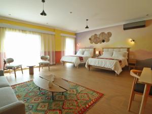 Postelja oz. postelje v sobi nastanitve Hotel Boutique Típico