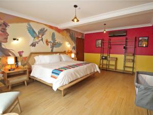 Postelja oz. postelje v sobi nastanitve Hotel Boutique Típico