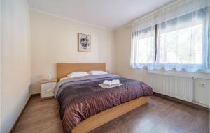 Postel nebo postele na pokoji v ubytování Beautiful Apartment In Rakovica