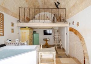 Postel nebo postele na pokoji v ubytování B&B Casa Fiore
