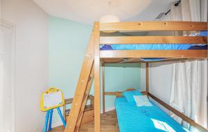 a bunk bed room with two bunk beds at Gorgeous Home In Perpignan in Perpignan