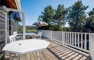 Balkón nebo terasa v ubytování Holiday Home Mariesvej Sæby Iii