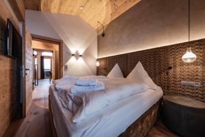 Posteľ alebo postele v izbe v ubytovaní Loft in the Alps Penthouse