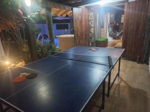 Stolní tenis v ubytování Pousada Belas Praia Chalé do Surf nebo okolí