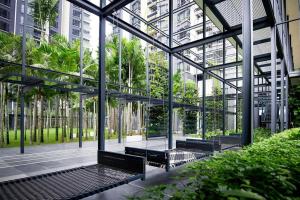 Zahrada ubytování E&O Residences Kuala Lumpur