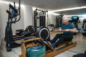 Fitness centrum a/nebo fitness zařízení v ubytování SOHO Hotel Auckland