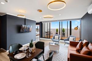 Posezení v ubytování SOHO Hotel Auckland