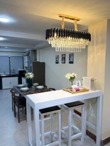 ครัวหรือมุมครัวของ 10MIN 曼谷独栋Chatuchack,Kasetsart精品别墅 MYSTORY HOUSE