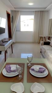 TV a/nebo společenská místnost v ubytování Apartamento SN Orlando Dantas