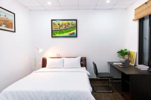 Ένα ή περισσότερα κρεβάτια σε δωμάτιο στο Close to the Sea I Garden House I Hidden Gem in DN