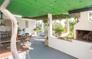 Zahrada ubytování Holiday Home Orebic With Sea View I