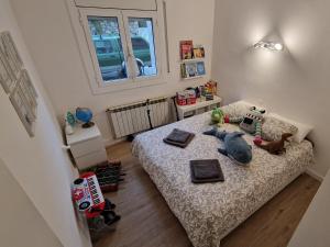 Posteľ alebo postele v izbe v ubytovaní Apartamento CREMALLERA Ribes de Freser