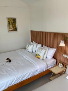 เตียงในห้องที่ sleep private khaoya unit03