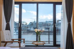 Posezení v ubytování Dali Jishi Hotel