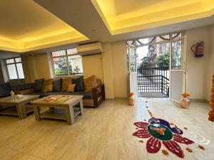 Prostor za sedenje u objektu Hotel Sohum