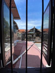 Bygningen som pensionatet ligger i