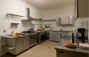 Nhà bếp/bếp nhỏ tại Holiday Home Gornji Rabac Iii