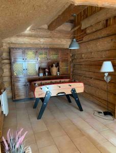 Stolní tenis v ubytování Chalet Le Mélèze nebo okolí