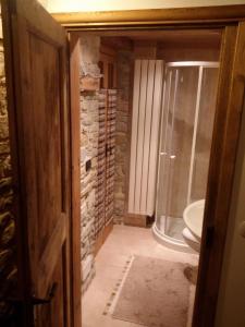 Koupelna v ubytování B&B Alla Lanterna