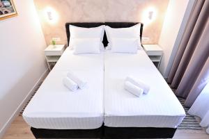 Voodi või voodid majutusasutuse Luxury Rooms Pojta toas