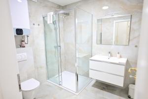 Vannituba majutusasutuses Luxury Rooms Pojta