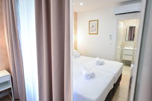 Voodi või voodid majutusasutuse Luxury Rooms Pojta toas
