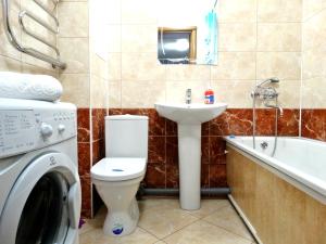 Ванна кімната в Inndays Apartments na Lunacharskogo