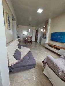 Et opholdsområde på Apto Confortável com 2 quartos em Batista Campos + 50 billeder