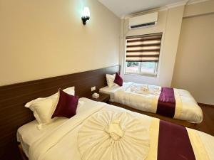 Krevet ili kreveti u jedinici u okviru objekta Hotel Sohum