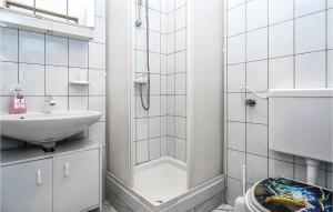 Kúpeľňa v ubytovaní Holiday Apartment Omis 07