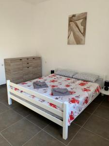 Postel nebo postele na pokoji v ubytování Mariyka Apartaments 2
