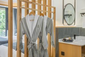 ห้องน้ำของ 安吉季意民宿 Jiyi Boutique Homestay, Anji, Huzhou