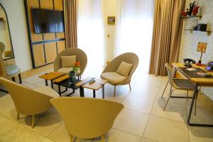 Posezení v ubytování Splendid Hôtel & Spa