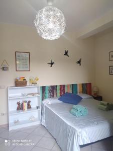 Ένα ή περισσότερα κρεβάτια σε δωμάτιο στο "da noi"