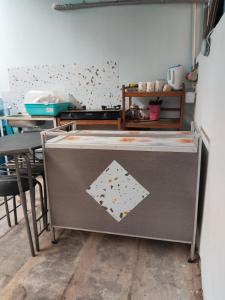 Kuchyň nebo kuchyňský kout v ubytování Travellers Rest