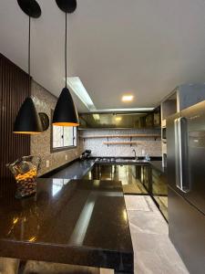 Η κουζίνα ή μικρή κουζίνα στο Pousada Morada Porto Verde