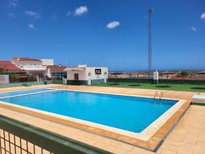 a large swimming pool on top of a building at Appartement Bella Vista in Rojales