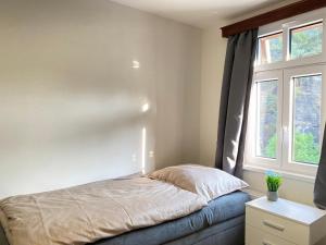 Postel nebo postele na pokoji v ubytování Hotel Labe