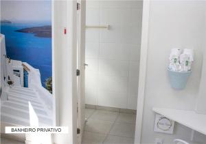 Koupelna v ubytování Villa Tata Suítes Ltda + 37 fotografií