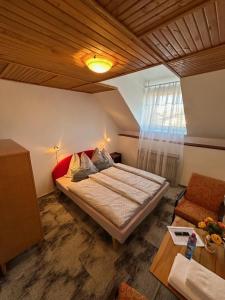 Postel nebo postele na pokoji v ubytování Privát Mulík