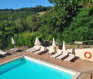 Πισίνα στο ή κοντά στο 2Bed-Restored FarmHouse-San Gimignano-Pool