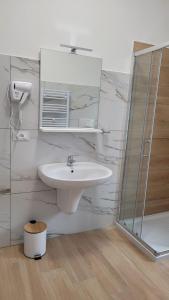 Koupelna v ubytování B&B 3Rome Salaria