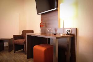 Posezení v ubytování Hotel Rosenhof Garni