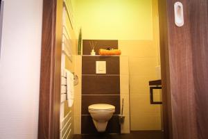 Koupelna v ubytování Hotel Rosenhof Garni